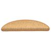 vidaXL Porrasmatot Itsekiinnittyv&auml; Sisal-Look 30 kpl 56x17x3 cm Sisal