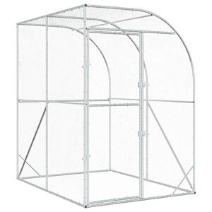vidaXL Kanaravi Hopea 200 x 200 x 215 cm Galvanoitu ter&auml;s