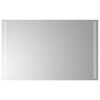 vidaXL Kylpyhuoneen LED-peili 50x80 cm