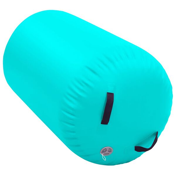 vidaXL T&auml;ytett&auml;v&auml; voimistelurulla pumpulla 100x60 cm PVC vihre&auml;