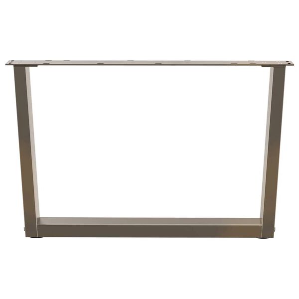 vidaXL Sohvap&ouml;yd&auml;n jalat V-muotoiset 2 kpl Luonnonv&auml;rinen ter&auml;s 70x(42-43,3) cm Ter&auml;s