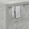 vidaXL TV-sein&auml;kaapit 2 kpl betoninharmaa 80x31x25,5 cm tekninen puu