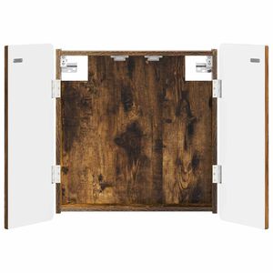 vidaXL Dartboard-kaappi ZWOLLE Savutammi 52,5 x 10,5 x 57,5 cm