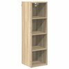 vidaXL Henkarikaappi Sonoman tammi 30 x 29,5 x 100 cm Tekninen puu