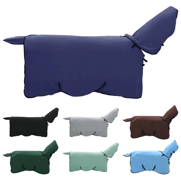 vidaXL Hevospeitto Laivastonsininen Polyesteri