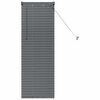 vidaXL Venetsialaiset Verhot Tummanharmaa 130 x 40 cm Alumiini