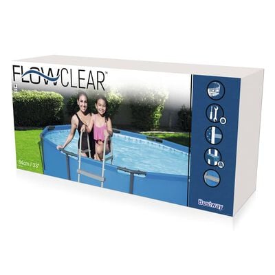 Bestway Flowclear 4-askelmaiset uima-altaan turvaportaat 122 cm