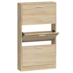vidaXL Kenk&auml;kaappi tammi 59x17x108 cm tekninen puu