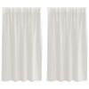 vidaXL Verhosatiini 2 kpl Kerma 140 x 140 cm Polyesteri