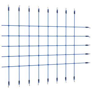 vidaXL Kiipeilyverkko 200x150 cm sininen