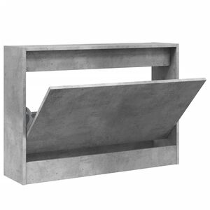 vidaXL Kenk&auml;kaappi betoninharmaa 80x21x57 cm tekninen puu