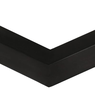 vidaXL U-muotoinen sivupöytä 45x30x61cm kierrätetty täyspuu