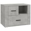 vidaXL Y&ouml;p&ouml;yt&auml; betoninharmaa 60x36x45 cm tekninen puu