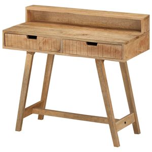 vidaXL Ty&ouml;p&ouml;yt&auml; 100x45x90 cm karkea t&auml;ysi mangopuu