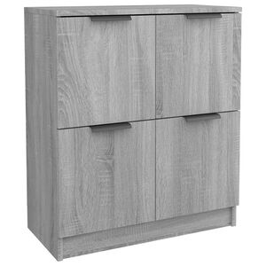 vidaXL Senkki harmaa Sonoma 60x30x70 cm tekninen puu