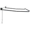 vidaXL Manuaalinen vet&auml;ytyv&auml; aurinkovarjon runko Antrasiitti 3 x 2 m
