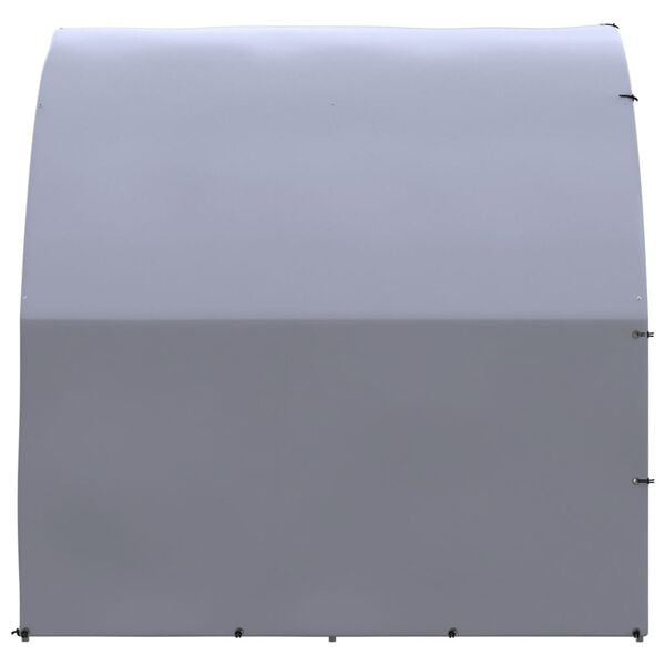 vidaXL Kanojen ulkoh&auml;kki 3x2x2 m galvanoitu ter&auml;s