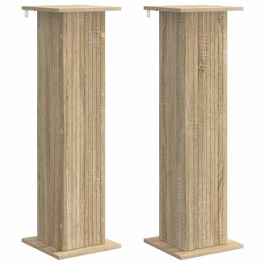 vidaXL Kasviteline 2 pcs Sonoma-tammi 30,5 x 30 x 100,5 cm