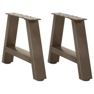 vidaXL Sohvap&ouml;yd&auml;n jalat A-muotoiset 2 kpl 30x(30-31) cm ter&auml;s
