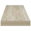 vidaXL Kelluvat sein&auml;hyllyt 4 kpl tammi 90x23,5x3,8 cm MDF
