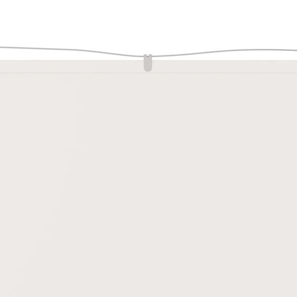 vidaXL Pystymarkiisi valkoinen 60x600 cm Oxford kangas