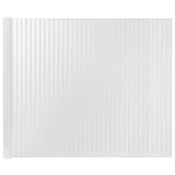 vidaXL Ikkunakalvot 2 kpl himme&auml; raitakuvio PVC