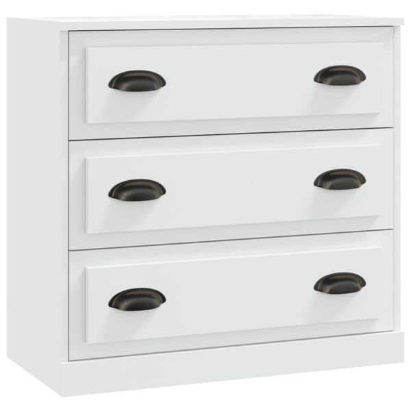 vidaXL Senkki valkoinen 70x35,5x67,5 cm tekninen puu