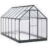 vidaXL Puutarhan Viherhuone 183,5 x 363,5 x 207 cm