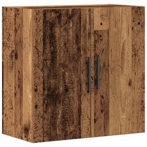 vidaXL Sein&auml;kaappi 60 x 31,5 x 60 cm Tekninen puu Vanha Puu