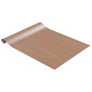 vidaXL Itseliimautuva huonekalukalvo vaalea tammi 500x90 cm PVC