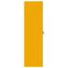 vidaXL S&auml;ilytyskaappi 2 pcs Sinappikeltainen 90 x 40 x 140 cm
