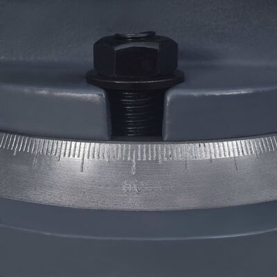 vidaXL Käännettävä ruuvipenkki valurauta 125 mm