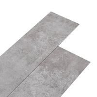 vidaXL Itsekiinnittyvä PVC lattialankku 5,21 m² 2 mm maanharmaa