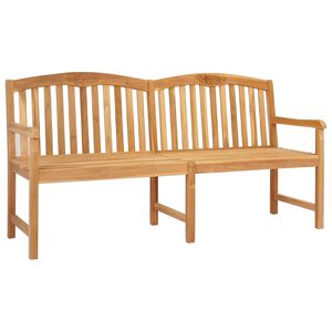 vidaXL K&auml;sintehty Ruusupenkki 150 x 60 x 90 cm Tiikkipuu Luonnollinen