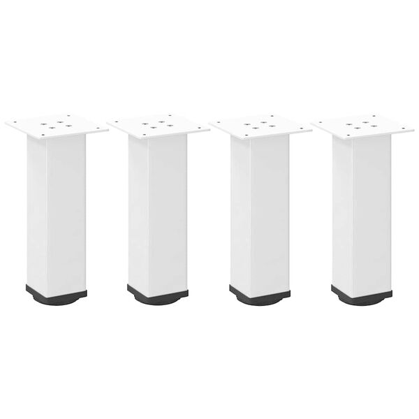 vidaXL Sohvap&ouml;yd&auml;n jalat 4 kpl valkoinen 30-32 cm ter&auml;s