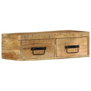 vidaXL Sein&auml;-TV-kaappi 60x30x19 cm Massiivipuuta mango