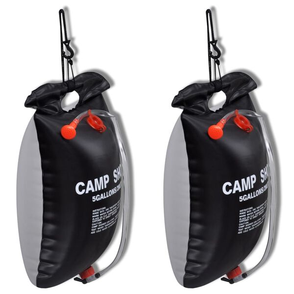 Aurinkovoima Leirisuihku 20 L 2kpl