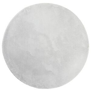 vidaXL Matto HUARTE lyhytnukkainen ja pest&auml;v&auml; harmaa &Oslash; 120 cm