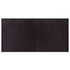vidaXL Matto suorakaide tummanruskea 100x200 cm bambu