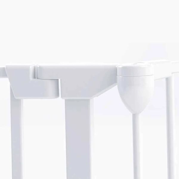 Noma 5-paneelinen turvaportti Modular metalli valkoinen