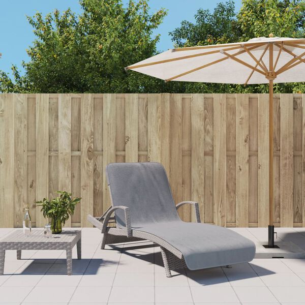 vidaXL Rantapyyhkeet 2 kpl harmaa 75x200 cm kangas 400 GSM