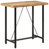 vidaXL Baarip&ouml;yt&auml; 110x55x107 cm t&auml;ysi mangopuu ja rauta