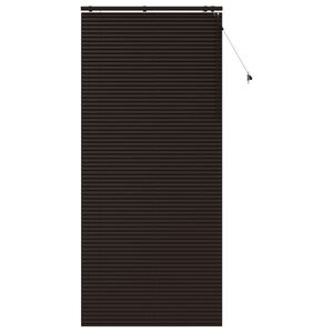 vidaXL Venezia-verho Tumma ruskea 115 x 250 cm 35 mm