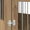 vidaXL Koiran häkki Huonekalut Artisan Oak 55x75x65 cm Engineered Wood