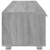 vidaXL TV-taso harmaa Sonoma 110x40x35 cm tekninen puu
