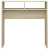 vidaXL Konsolipöytä Sonoma-tammi 78x30x80 cm tekninen puu