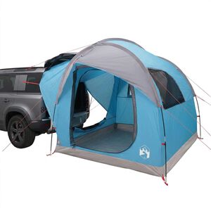 vidaXL Auto Teltta Sininen 239 x 210 x 210 cm Polyesteri ja ter&auml;s