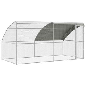 vidaXL Kanah&auml;kki 2 kpl Hopea 400 x 200 x 200 cm Ter&auml;s ja PE