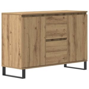 vidaXL Senkki artesaani tammi 101,5x35x70 cm tekninen puu