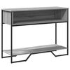 vidaXL Konsolip&ouml;yt&auml; harmaa Sonoma 100x35x74,5 cm tekninen puu